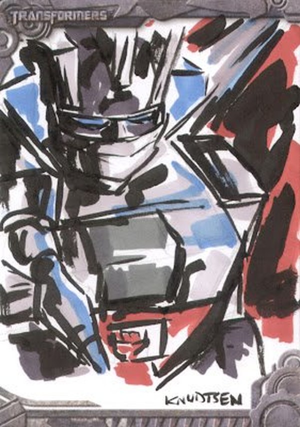 Transformers Sketch Cards By Breygent Marketing Preview G1 Cards Art  (5 of 10)